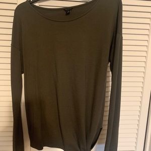 Comfortable Dark Green Top